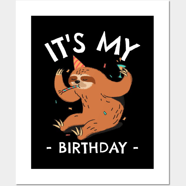 It's My Birthday Wall Art by MONMON-75